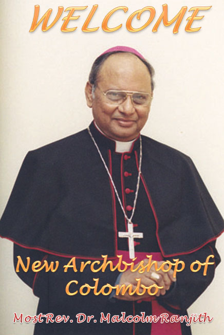 Thank you Archbishop of Colombo